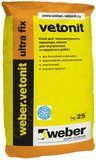 weber vetonit ultra fix winter серый зимний клей (25кг) 